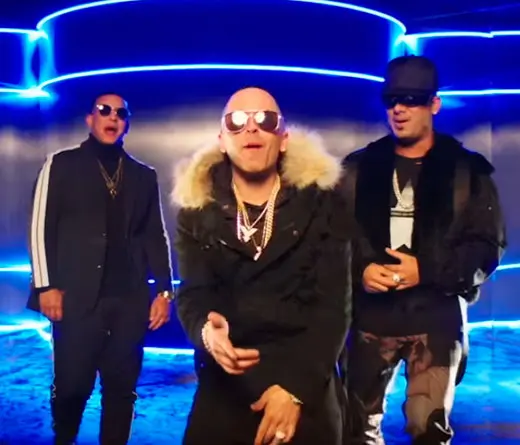 Mir a Wisin, Yandel y Daddy Yankee en el video futurista 